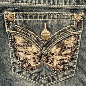 Miss Me Mid-Rise Angellica Bootcut Jeans 23x34 NWT